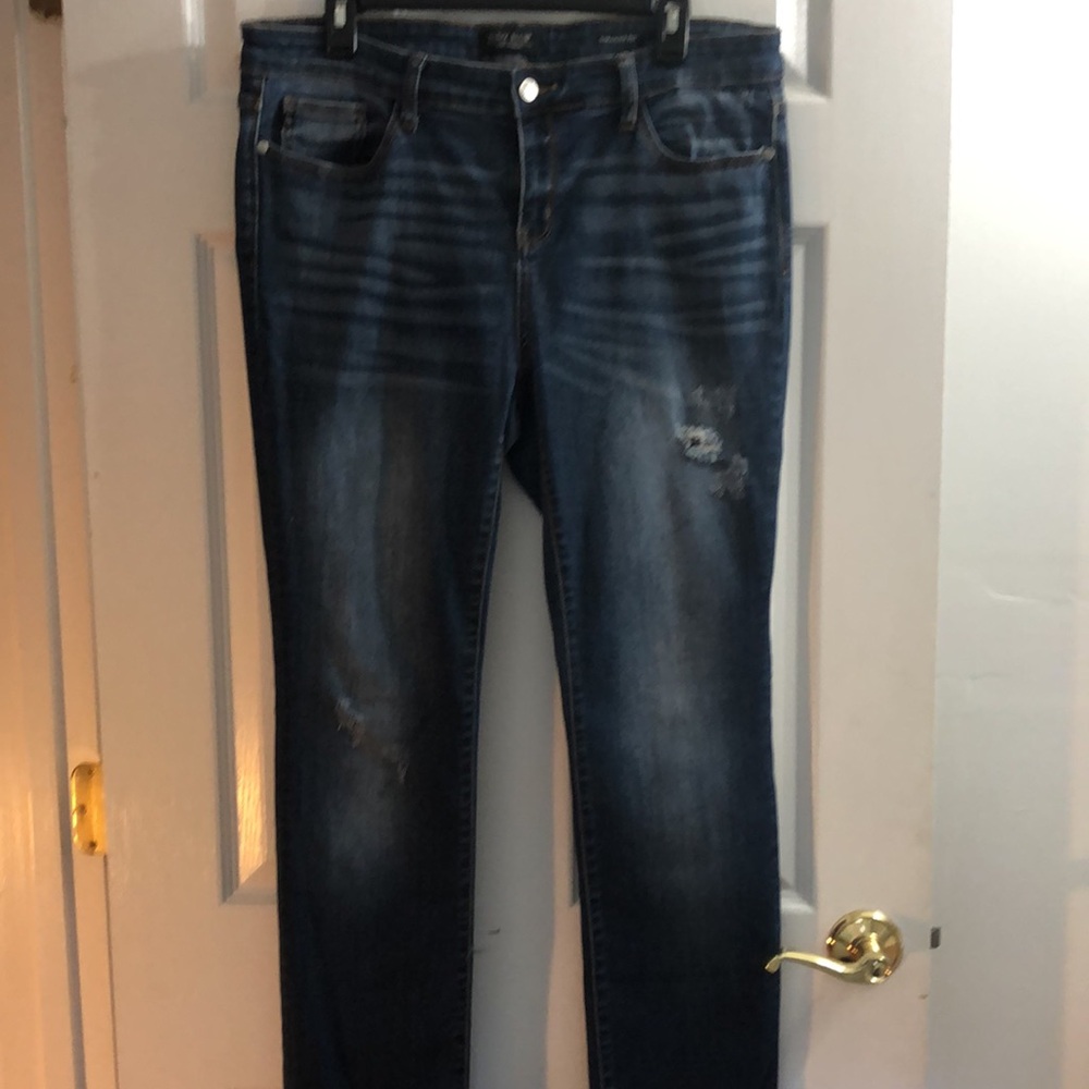 Judy Blue Straight Fit Denim Jeans EUC Size 15/32